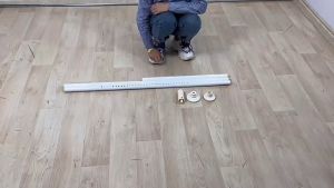 460cm Curtain Rod Stainless Steel Adjustable Drying rack Cloth Rail Anti-slip Shower Curtain Telescopic Pole Rod Langsir 伸縮桿