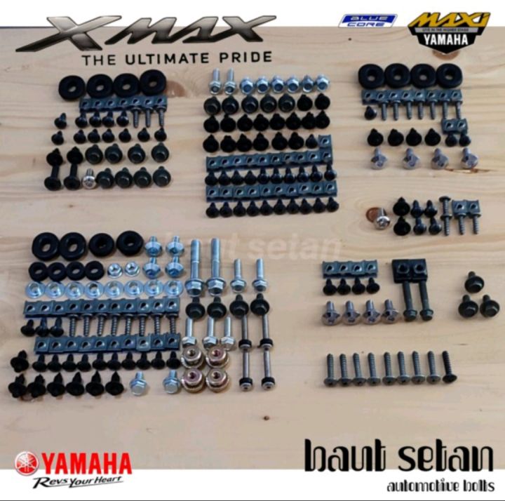 Baut Fullset Yamaha X Max Baut Full Body Yamaha Xmax Original Lazada Indonesia