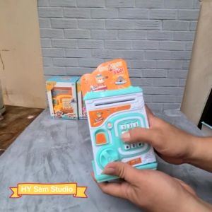 Mainan Celengan Atm Brankas Anak / Mainan Edukasi ATM Celengan Tabungan CELENGAN MAINAN CARTOON BANK