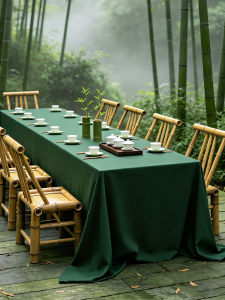 AKS | Waterproof Sunscreen Stylish Luxurious Long Rectangle Tablecloth
