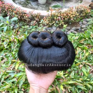 Sirkam sonya kembang/Sanggul kembang/Sanggul modern/Sanggul viariasi