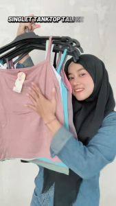 Miranda Tanktop Crop Top Tali Kecil Bahan Rayon | Camisol Miranda 6268