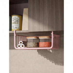 Wall Mount Storage Rack No Drilling Hanging Or Inverted Installation