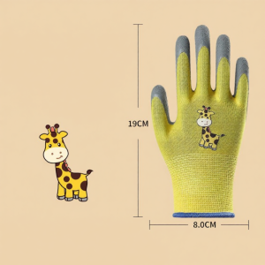 Terrain Kun | Bird Training Protective Gloves For Kids Breathing Anti-Slip Thick Latex