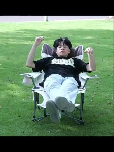 Camping chair Outdoor Chair Outdoor Recliner Stainless steel Oxford cloth folding beach chair Load capacity 150kg