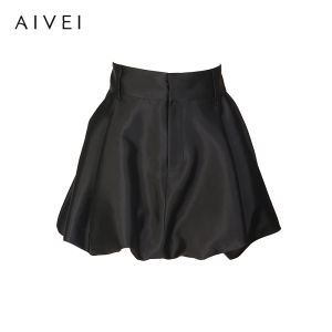 AIVEI | Floral Waistband Slim Fit High Waist Shorts
