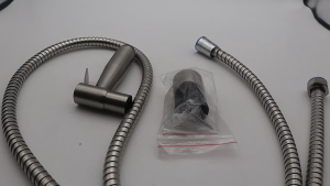 304 Stainless Bidet Spray Shower Toilet Sprayer Flushing Washer Bathroom Pressurized Bidet Set