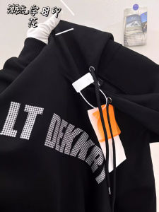 Retro American Black Hooded Pure Cotton Sweatshirt: A Must-Have for Women's Spring & Autumn Fashion