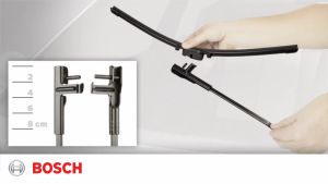 Bosch Wiper Blade Aerotwin Plus Flatblades Single Multi-clip 13" 15" 16" 17" 18" 19" 20" 21" 22" 23" 24" 26" 28" 30"