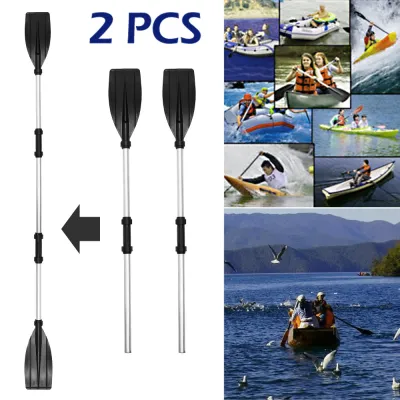 Removable Aluminum Alloy Kayak Paddle Lightweight Durable Canoe Boat Oar