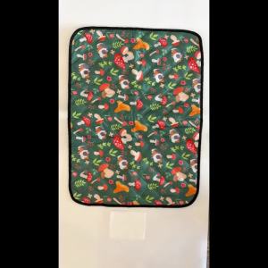 Reusable Washable Small Animal Cage Liner Non‑Slip Pee Pad Bedding Mat to Prevent Bumblefoot for Rabbit Bunny Hamster Guinea