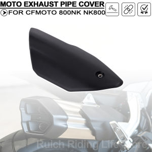 Vansong | For CFMOTO 800NK Motorcycle Exhaust Heat Shield Anti Scald Protective Cover NK800 800 NK Pipe Insulation Sleeve Guard Mod Parts