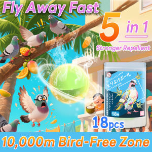 Ten years without seeing birds!! AK Pigeons repellent Anti bird Bird deterrent Chase bird away Non-corrosive easy to use long-lasting effect18 pcs/pack.驱鸟神器 防鸟神器 赶鸟神器 驱鸟