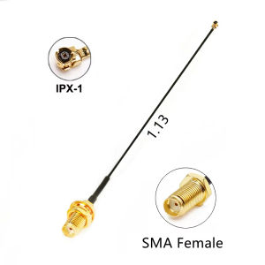U.FL to SMA Pigtail Cable RG178 1.13mm RF Coaxial Jumper for PCB WiFi 4G Antenna 5-30cm