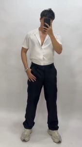 (28-40) Men’s Slacks Pants Straightleg with Pockets Formal  Casual Suit Pants Office Business Trousers for Men #ST-07