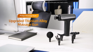 ✨【Hot Sale】Philips Massage Gun 筋膜枪 Deep Tissues Muscle Relaxation High Vibration Fascial Gun Sports Massager Muscle Pain Relief Body Massager Machine🛒🛍️