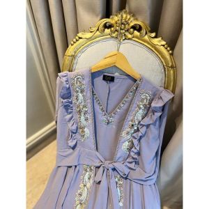 MAHALINI ABAYA 4 SET (OUTER INNER MANSET GAMIS DAN BANDANA)