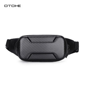 OTOHE  กระเป๋าหน้าอกกระเป๋าเอวข้ามร่างกายกระเป๋าอเนกประสงค์มัลติฟังก์ชั่นกระเป๋าเอวขนาดเล็กกระเป๋ากันน้ำเอวทนทานมีสายรัดปรับได้สำหรับการออกกำลังกาย