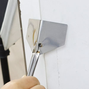 Yolanda【มีสินค้าในสต๊อก】 เกรียงฉาบสแตนเลส ภายนอก/ภายใน ขูดโคลนไดอะตอม สีโป๊ว ขูดฝุ่นผนัง Wall Corner Scraper