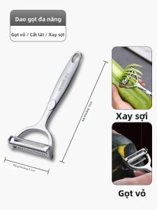 Dụng Cụ Gọt Bỏ Da Inox Dùng Cho Nhà Bếp