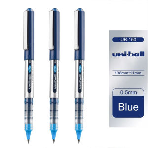 3pcs Japan UNI Gel Pen Straight Liquid Rollerball Pen 0.38/0.5/0.7mm Quick-drying Smooth School Stationery Office Accessories