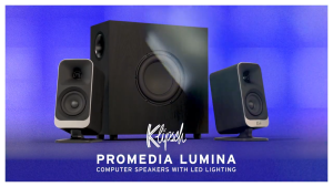 Klipsch ProMedia Lumina Computer Speaker with LED Lighting