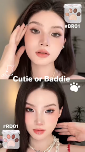 PINKFLASH PF-E35 Pawfect Wink 5-colors Eyeshadow Palette High Pigmented Blendable Smooth Delicate