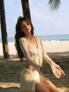 OMOM | Curing Bikini Separated Swimsuit 4 Set Small Chest