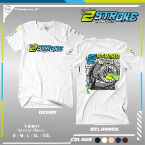 KAOS 2 STROKE (teba bahan combed 24s)