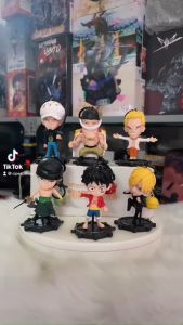Bộ 6 móc khóa One Piece - Set of 6 One Piece Keychain