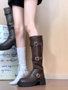 XUJIA | Long Ankle Boots Stylish and Versatile for Women