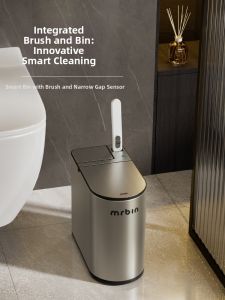 MR.Bin | Bathroom Special Toiletbroom Integrated Smart Trash Can