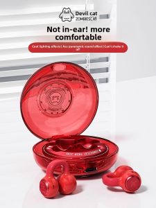 ZOMBIES CAT | Bone Conduction Wireless Bluetooth High Quality Noise Reduction Ear Hook Sport Headphones