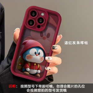 เคสโทรศัพท์ซิลิโคนลายโดราเอมอนสร้างสรรค์น่ารักสําหรับ Vivo ฝาครอบป้องกันการล่มสลายเหมาะสําหรับรุ่นต่างๆ
