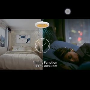 Barangunik2021 -Kipas Angin Plafon LED Lampu Kipas Pendingin Rumah Tiga Mode Kerja Lampu Plafon Kipas Listrik Lamp Fan / Lampu Kipas Led Plafon