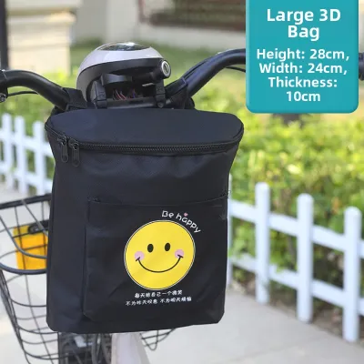 GUOQI | Large Capacity Waterproof Front Bag for E-bikes Bicycles Electric Scooters