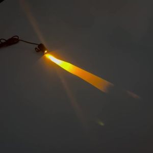 1Pair Motorcycle LED Projection Light Arrow Hand Gesture Welcome Decoration Anti-collision Laser Light Moto Atmosphere Lights