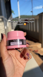 L.N.Y Skin Beaute Booster Malam Pelembap Wajah Aroma Woody & Earthy dengan SPF 21-30