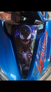 HONDA CLICK V2 FRONT PANEL DECAL/STICKER PRINTED LAMINATED GLOSSY