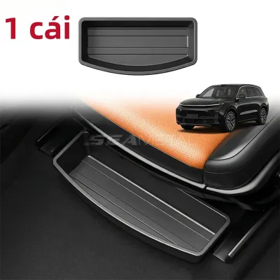 SEAMETAL | Hộp Đựng Đồ Dưới Ghế Xe Hơi SEAMETAL Màu Đen Ngăn Kéo Kéo Ra Thiết Kế Đa Năng Tiết Kiệm Không Gian Khay Hình Chữ Nhật Để Nội Thất Xe Gọn Gàng