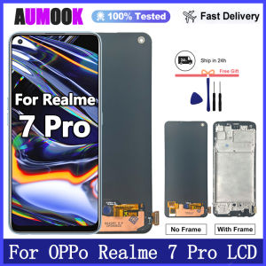 New Display For Oppo Realme 7 Pro LCD Display Touch Screen Digitizer Assembly for Realme 7 Pro RMX2170 Display Replacement
