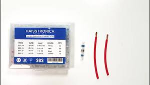 100/200PCS Heat Shrink Connectors Sleeve Tube Terminals Electrical Butt Splice Wire Connector Splice Solder Insulated Cable