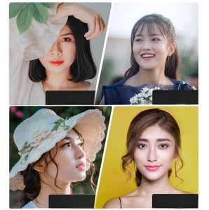 Airy Bangs Curling Iron Short Hair Self-Adhesive Hollow Curler Volumizing Clip Fixed Tool for Easy Living Personal Care