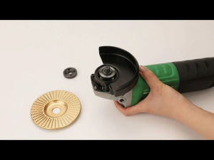 Wood Grinding Wheel Shaping Carving Sanding Abrasive Tool Angle Grinder Disc Rotary Wood Polishing Wheel 3 Style Discs Choose 85MM/100MM Diameter