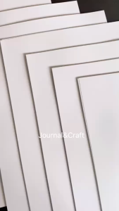 (50 Lembar) Kertas Art Carton 200 Gsm / Karton Glossy Uk A4 / 21cm X 29.7cm Kertas Carton Paper Glossy 200 gram