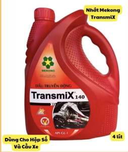 DẦU TRUYỀN ĐỘNGMEKONGTransmiX 90: 140 4lít chính hãng