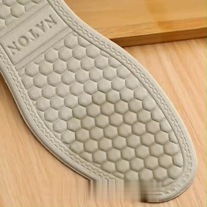 BabyShop-S66 Insole Sepatu Sepasang Anti Bau Kaki Bakteri / Alas Busa Lembut Menyerap Keringat Pria