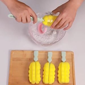 🧽แปรงล้างขวดนม🧽 แปรงล้างขวดฟองน้ำ อุปกรณ์ล้างขวดนม แปรงล้างขวดนม 360 องศา