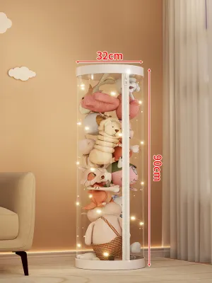 Transparent Toy Storage Bucket