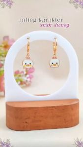 Desain Cute untuk Anak: Anting Anak Karakter Bunny & Perhiasan Lapis Emas
